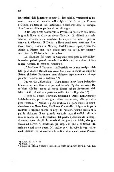 L'Archeografo triestino raccolta di opuscoli e notizie per Trieste e per l'Istria