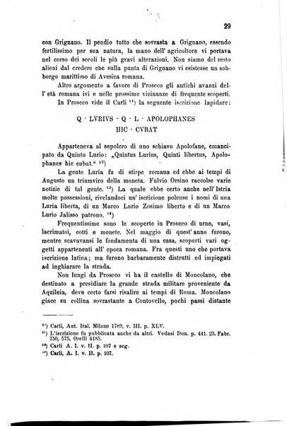 L'Archeografo triestino raccolta di opuscoli e notizie per Trieste e per l'Istria