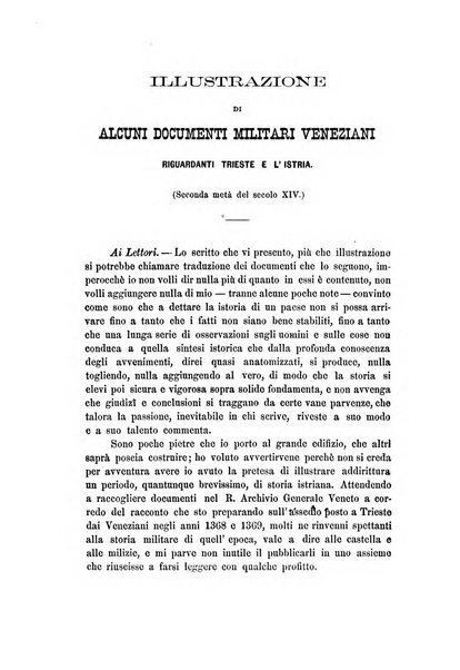 L'Archeografo triestino raccolta di opuscoli e notizie per Trieste e per l'Istria