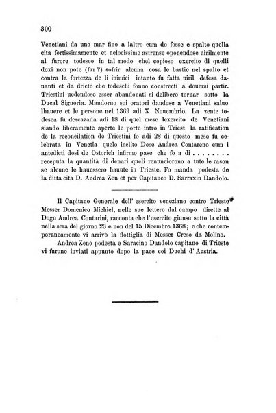 L'Archeografo triestino raccolta di opuscoli e notizie per Trieste e per l'Istria