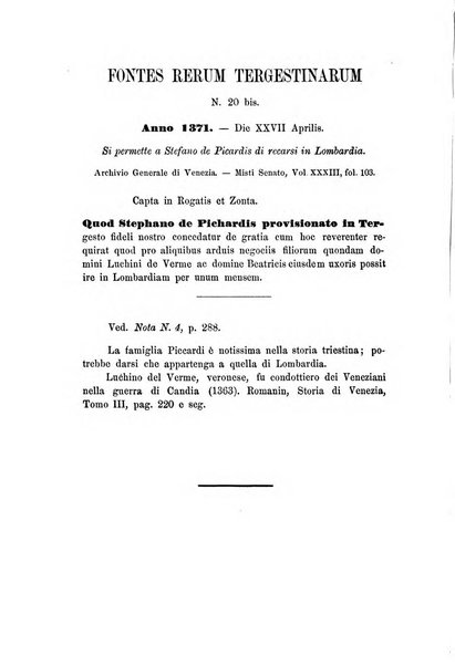 L'Archeografo triestino raccolta di opuscoli e notizie per Trieste e per l'Istria