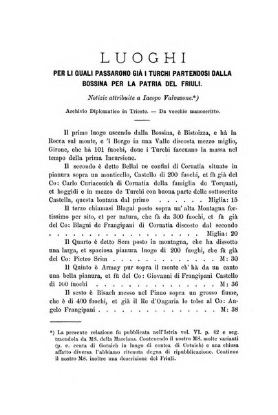 L'Archeografo triestino raccolta di opuscoli e notizie per Trieste e per l'Istria