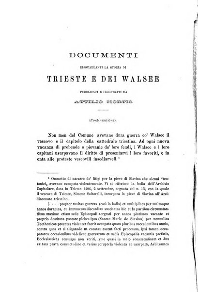 L'Archeografo triestino raccolta di opuscoli e notizie per Trieste e per l'Istria