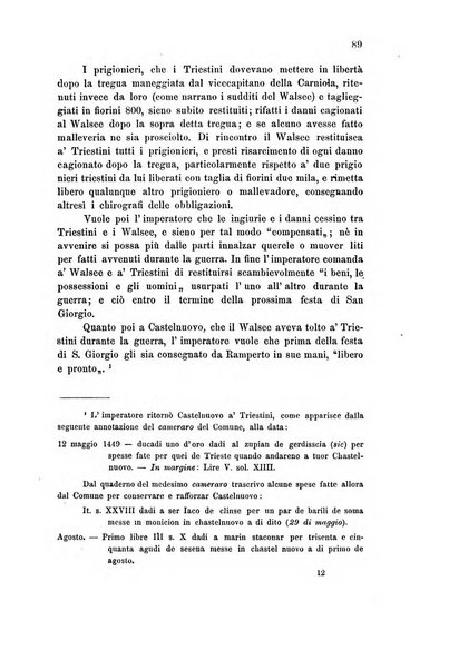 L'Archeografo triestino raccolta di opuscoli e notizie per Trieste e per l'Istria