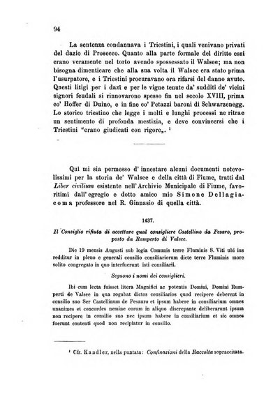 L'Archeografo triestino raccolta di opuscoli e notizie per Trieste e per l'Istria