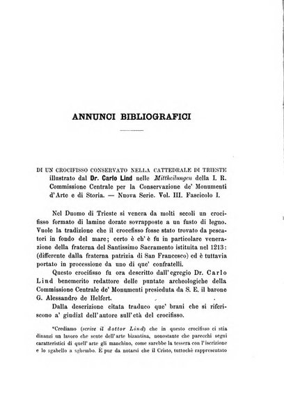 L'Archeografo triestino raccolta di opuscoli e notizie per Trieste e per l'Istria