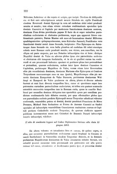 L'Archeografo triestino raccolta di opuscoli e notizie per Trieste e per l'Istria