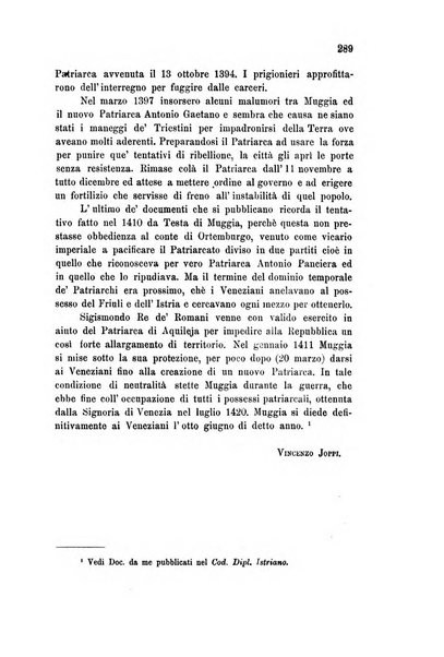 L'Archeografo triestino raccolta di opuscoli e notizie per Trieste e per l'Istria