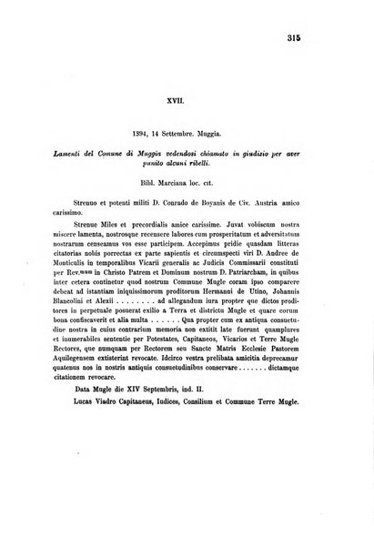 L'Archeografo triestino raccolta di opuscoli e notizie per Trieste e per l'Istria