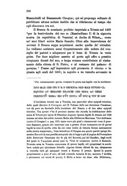 L'Archeografo triestino raccolta di opuscoli e notizie per Trieste e per l'Istria