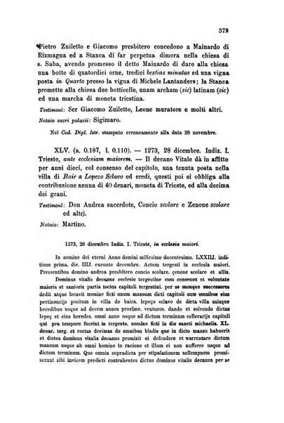 L'Archeografo triestino raccolta di opuscoli e notizie per Trieste e per l'Istria