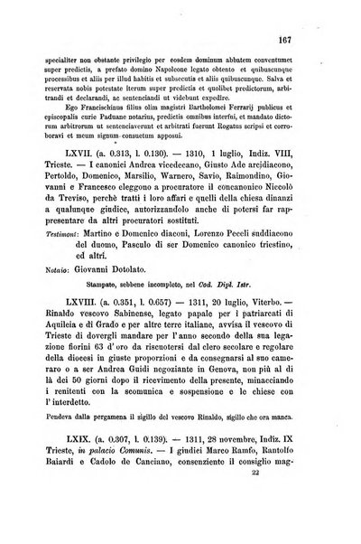 L'Archeografo triestino raccolta di opuscoli e notizie per Trieste e per l'Istria