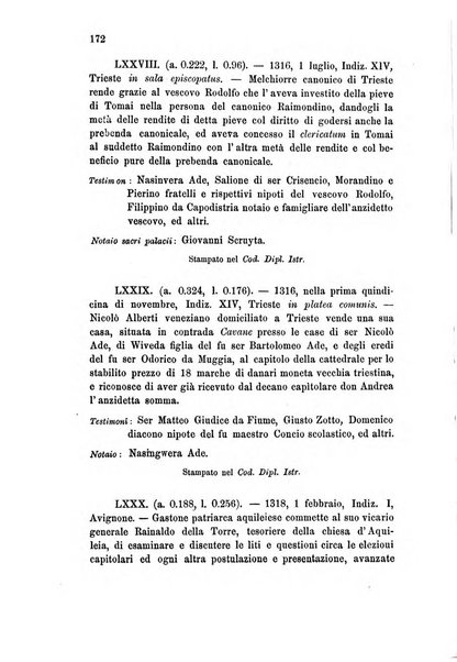 L'Archeografo triestino raccolta di opuscoli e notizie per Trieste e per l'Istria