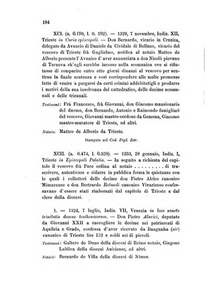 L'Archeografo triestino raccolta di opuscoli e notizie per Trieste e per l'Istria