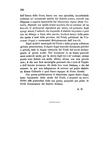 L'Archeografo triestino raccolta di opuscoli e notizie per Trieste e per l'Istria