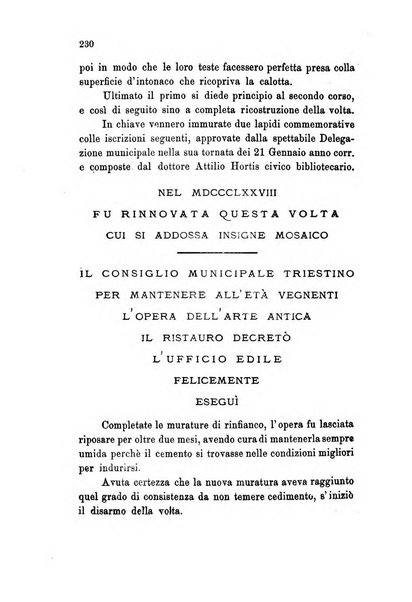 L'Archeografo triestino raccolta di opuscoli e notizie per Trieste e per l'Istria