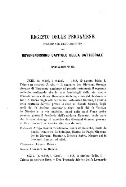 L'Archeografo triestino raccolta di opuscoli e notizie per Trieste e per l'Istria