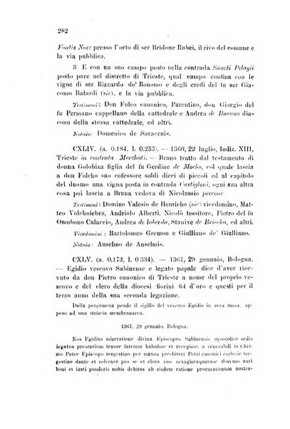 L'Archeografo triestino raccolta di opuscoli e notizie per Trieste e per l'Istria