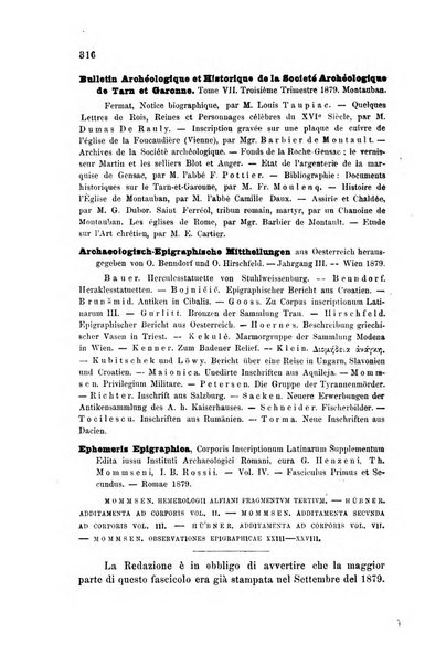 L'Archeografo triestino raccolta di opuscoli e notizie per Trieste e per l'Istria