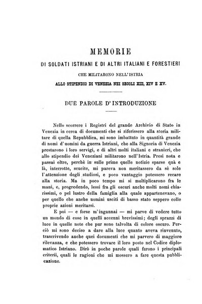 L'Archeografo triestino raccolta di opuscoli e notizie per Trieste e per l'Istria