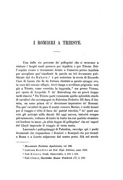 L'Archeografo triestino raccolta di opuscoli e notizie per Trieste e per l'Istria