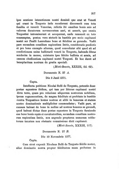 L'Archeografo triestino raccolta di opuscoli e notizie per Trieste e per l'Istria