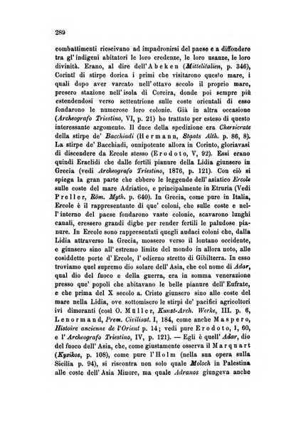 L'Archeografo triestino raccolta di opuscoli e notizie per Trieste e per l'Istria