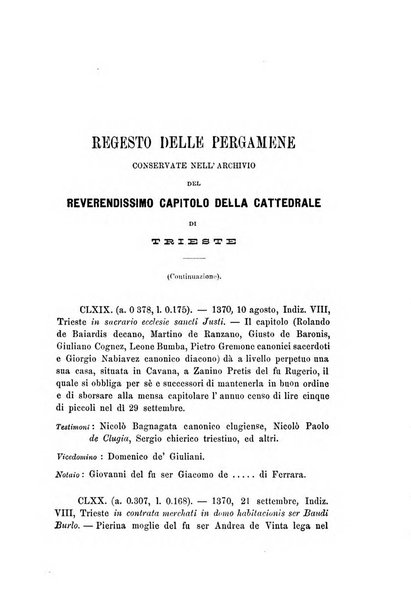 L'Archeografo triestino raccolta di opuscoli e notizie per Trieste e per l'Istria