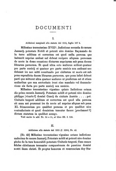 L'Archeografo triestino raccolta di opuscoli e notizie per Trieste e per l'Istria