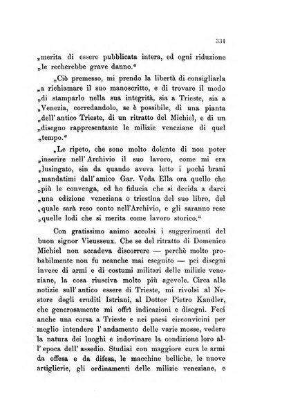 L'Archeografo triestino raccolta di opuscoli e notizie per Trieste e per l'Istria