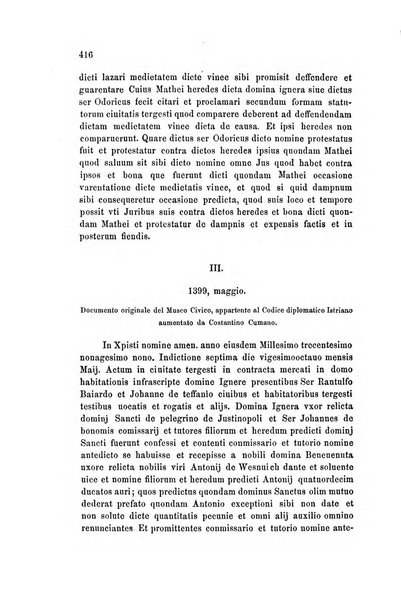 L'Archeografo triestino raccolta di opuscoli e notizie per Trieste e per l'Istria