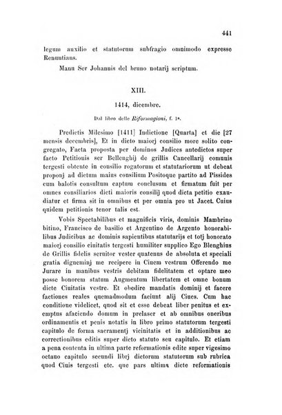 L'Archeografo triestino raccolta di opuscoli e notizie per Trieste e per l'Istria