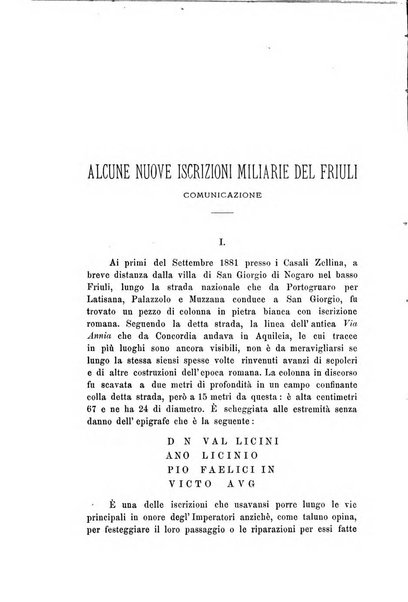 L'Archeografo triestino raccolta di opuscoli e notizie per Trieste e per l'Istria