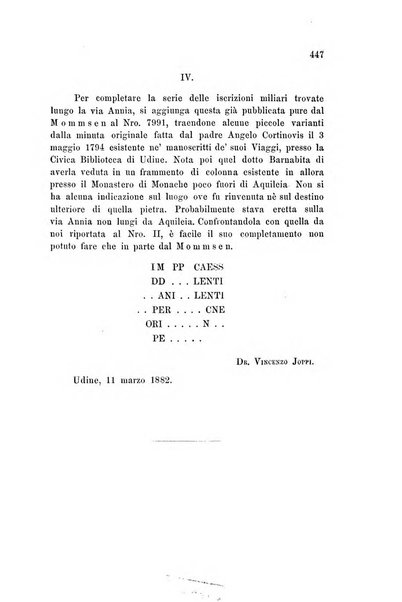 L'Archeografo triestino raccolta di opuscoli e notizie per Trieste e per l'Istria