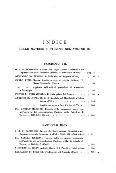 L'Archeografo triestino raccolta di opuscoli e notizie per Trieste e per l'Istria