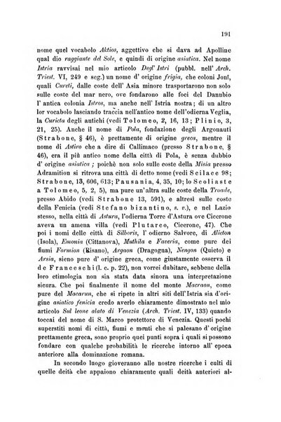 L'Archeografo triestino raccolta di opuscoli e notizie per Trieste e per l'Istria