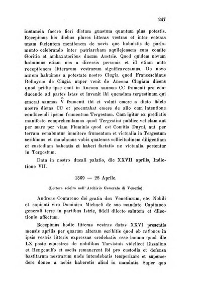 L'Archeografo triestino raccolta di opuscoli e notizie per Trieste e per l'Istria