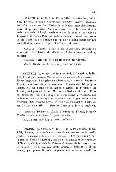 L'Archeografo triestino raccolta di opuscoli e notizie per Trieste e per l'Istria