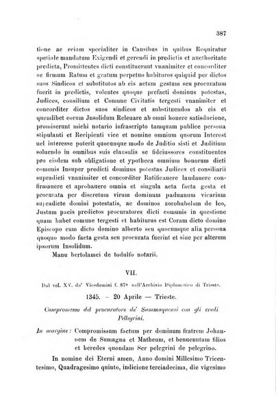 L'Archeografo triestino raccolta di opuscoli e notizie per Trieste e per l'Istria