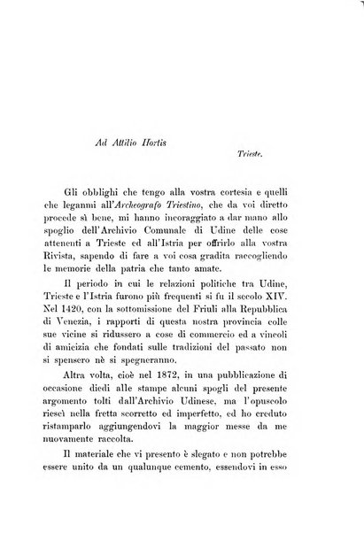 L'Archeografo triestino raccolta di opuscoli e notizie per Trieste e per l'Istria