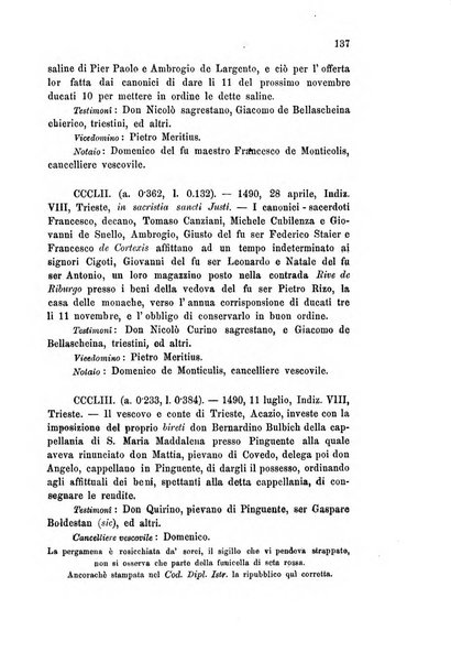 L'Archeografo triestino raccolta di opuscoli e notizie per Trieste e per l'Istria