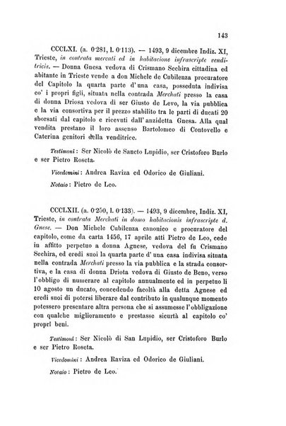 L'Archeografo triestino raccolta di opuscoli e notizie per Trieste e per l'Istria