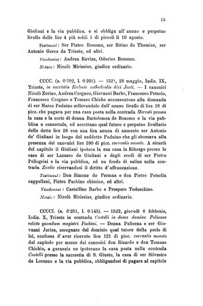 L'Archeografo triestino raccolta di opuscoli e notizie per Trieste e per l'Istria