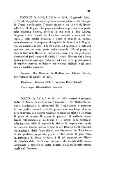 L'Archeografo triestino raccolta di opuscoli e notizie per Trieste e per l'Istria