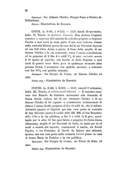 L'Archeografo triestino raccolta di opuscoli e notizie per Trieste e per l'Istria