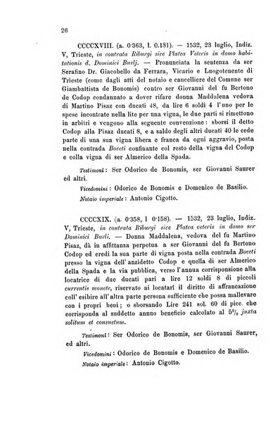 L'Archeografo triestino raccolta di opuscoli e notizie per Trieste e per l'Istria