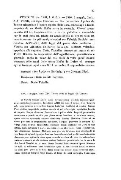 L'Archeografo triestino raccolta di opuscoli e notizie per Trieste e per l'Istria