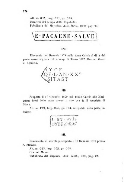 L'Archeografo triestino raccolta di opuscoli e notizie per Trieste e per l'Istria