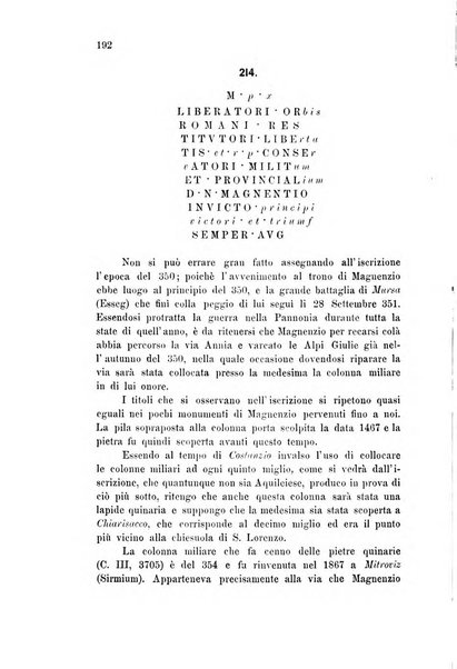 L'Archeografo triestino raccolta di opuscoli e notizie per Trieste e per l'Istria