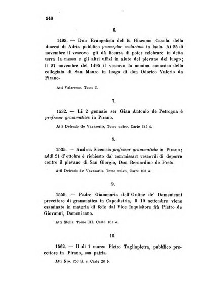 L'Archeografo triestino raccolta di opuscoli e notizie per Trieste e per l'Istria